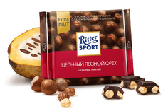 Шоколад Ritter Sport Extra Nut Цельный лесной орех