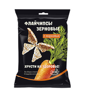 Флайчипсы зерновые с морковью, 40 г