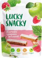 Яблочные сухарики с малиной Lucky Snacky, 25 г