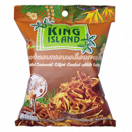 Кокосовые чипсы с шоколадом King Island, 40 г
