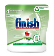 Таблетки для посудомоечной машины FINISH Green 0% фосфатов...