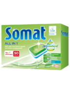 Таблетки для посудомоечных машин Somat pro natural 50 табле...